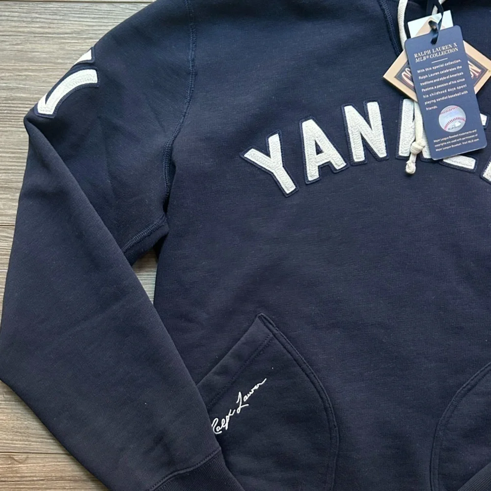 Polo Ralph Lauren | New York Yankees Hoodie in Navy Blue - Picture 8 of 10